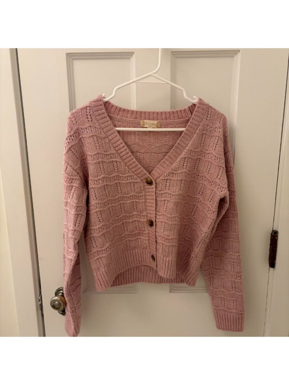 Altar'd State pink cardigan Size XS #cardigan #knitwear